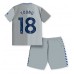 Tanie Strój piłkarski Everton Ashley Young #18 Koszulka Trzeciej dla dziecięce 2023-24 Krótkie Rękawy (+ szorty)